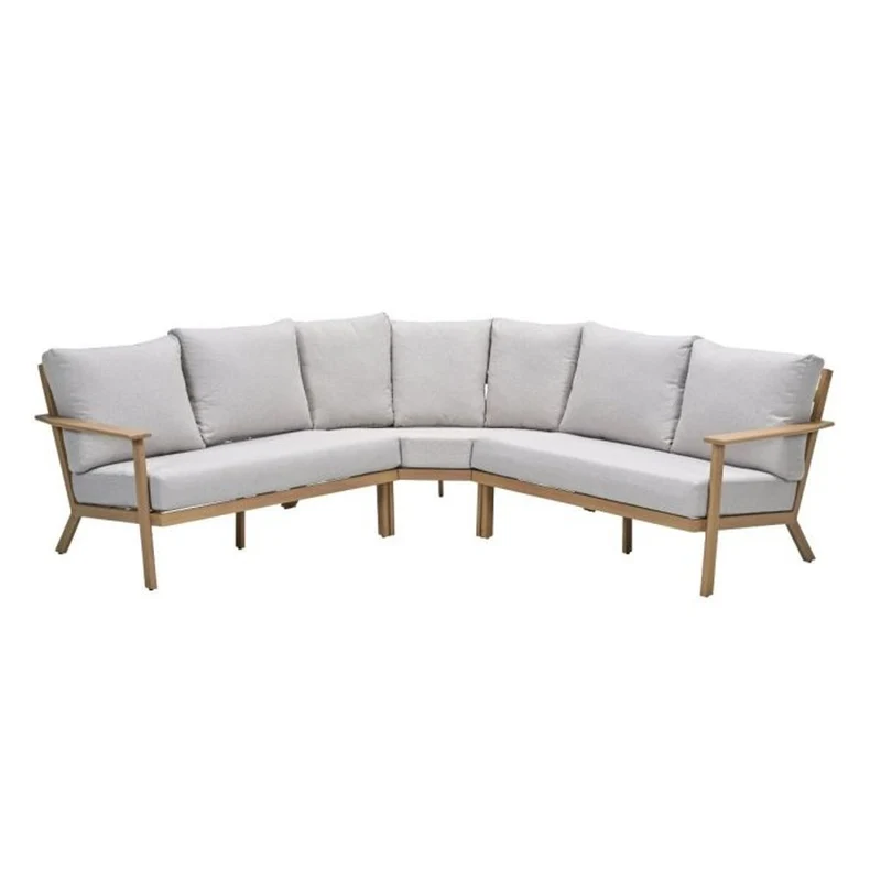 Havana loungeset 5-delig - Natural Teak Look