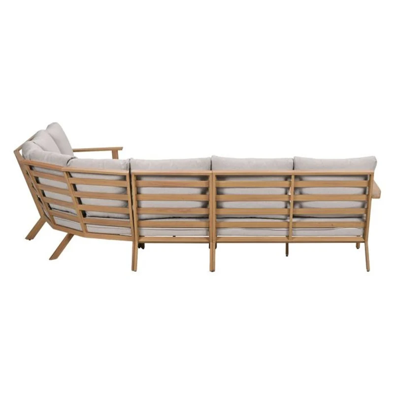 Havana loungeset 5-delig - Natural Teak Look