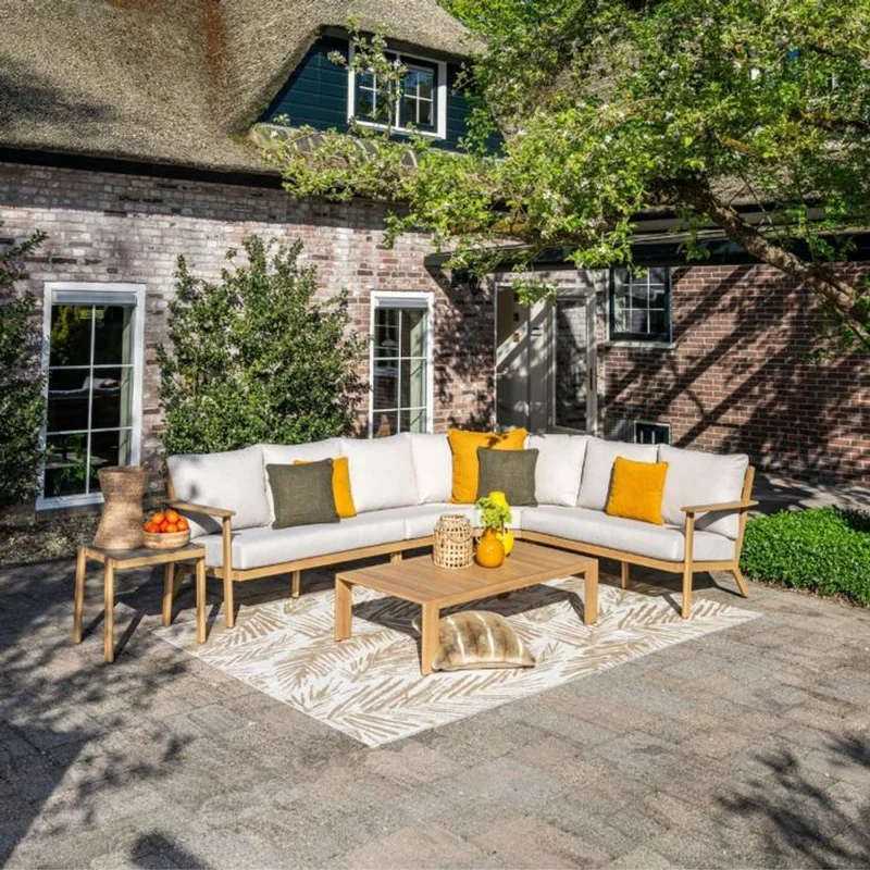 Havana loungeset middenelement - Natural Teak Look