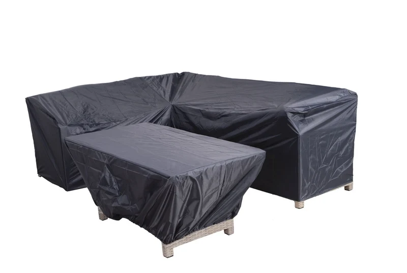 Coverit lounge-diningset hoes - 233/293x90xH70 & 162x92xH63 cm