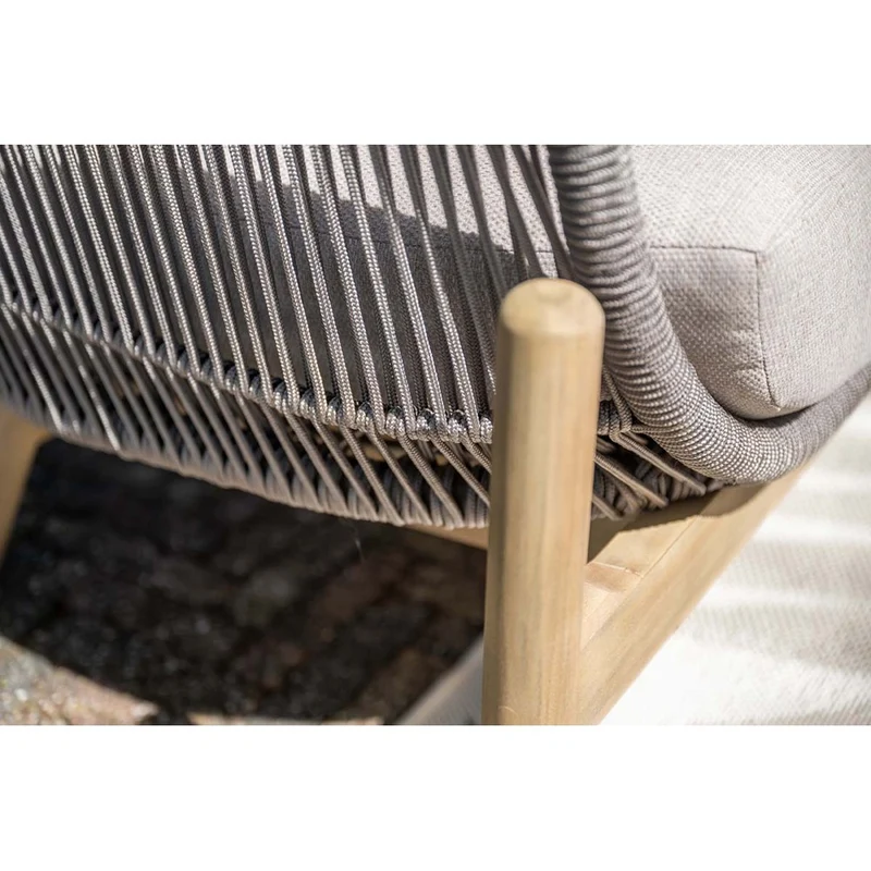 Garden Impressions Talara loungeset 5-delig acacia white wash taupe