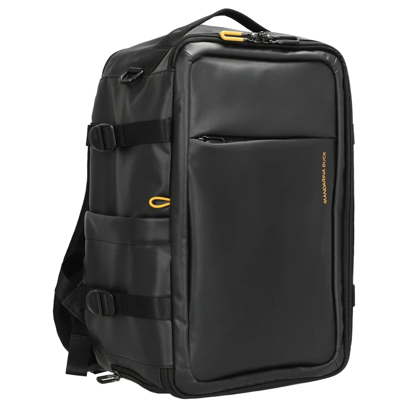Mandarina Duck Eco Coated - Mochila de viaje S 40 cm (schwarz)