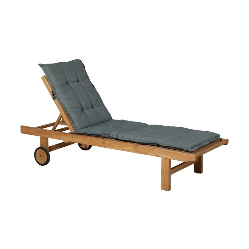 Madison ligbedkussen 200x65cm Basic grey