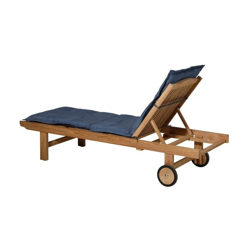Madison ligbedkussen 200x65cm Panama safier blue
