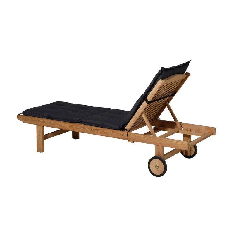 Madison ligbedkussen 200x65cm Basic black