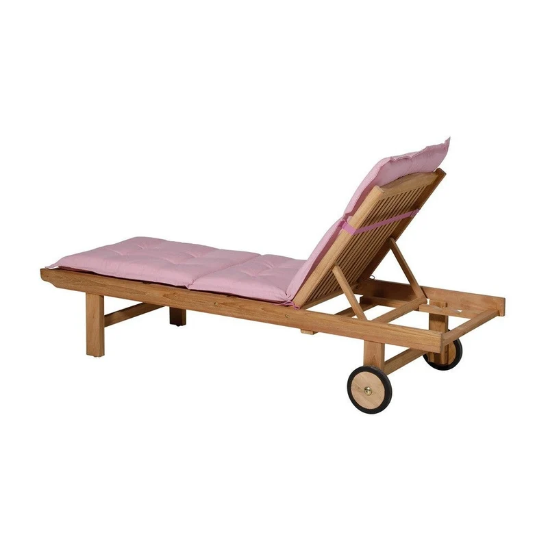 Madison ligbedkussen 200x65cm Panama soft pink