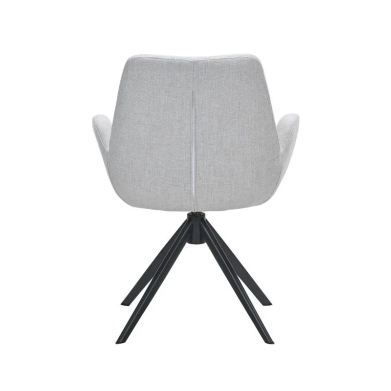 Acate tuinset 9-delig draaibaar Carbon Black - Denver dining tafel 320x120 Verona Sand