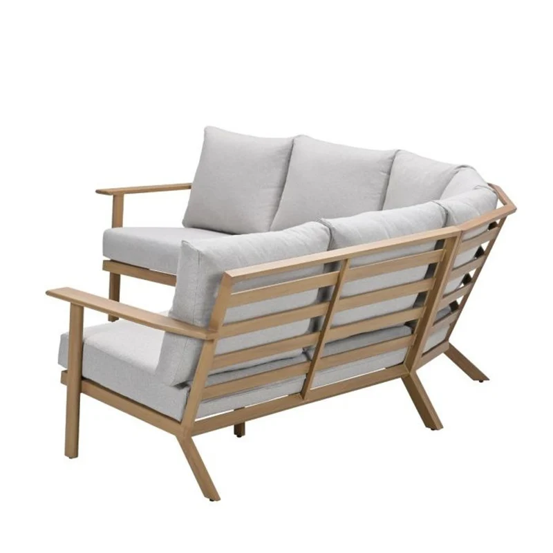 Havana loungeset 3-delig - Natural Teak Look