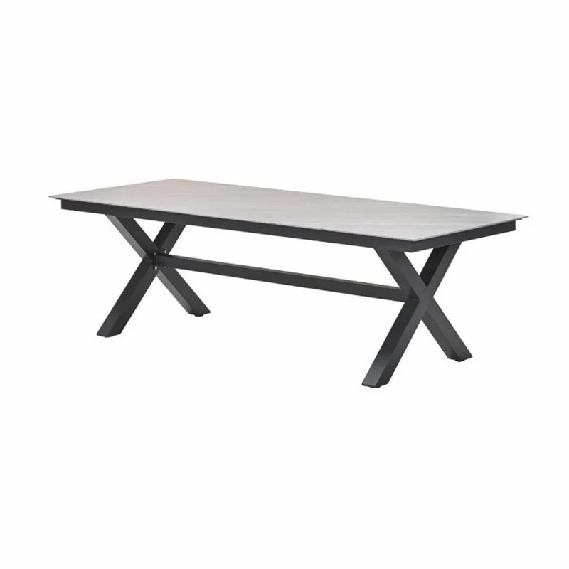 Osborne tuinset 7-delig Havanna Sand - Sintra dining tafel 240x100 Napoli Sand