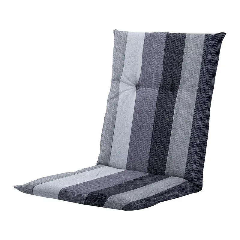 Madison stoelkussen lage rug Victoria grey 105x50 cm