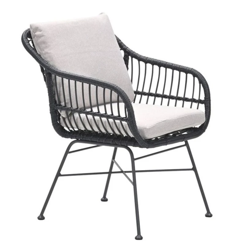 Margriet dining fauteuil grey sand