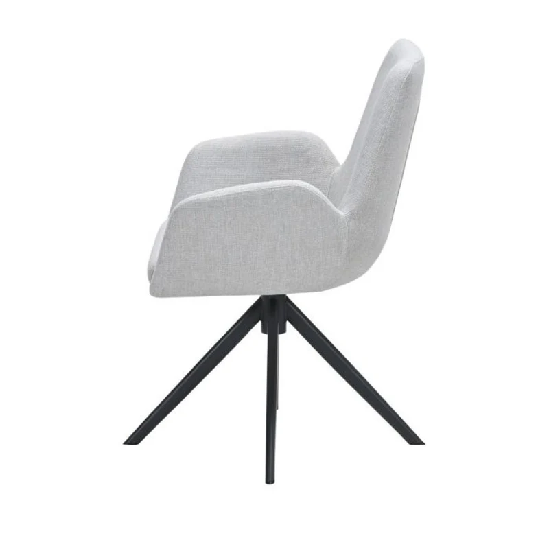 Garden Impressions Acate dining stoel carbon black valley sand