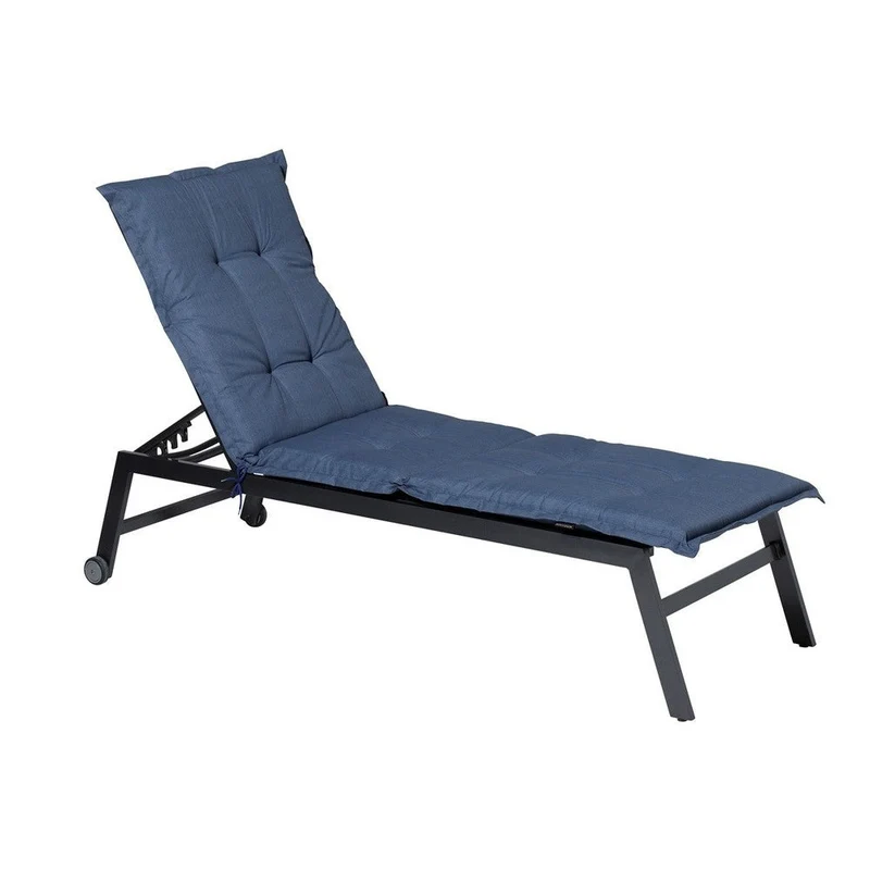 Madison ligbedkussen 200x65cm Basic kobalt