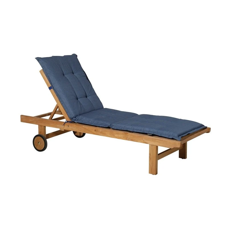 Madison ligbedkussen 200x65cm Basic kobalt
