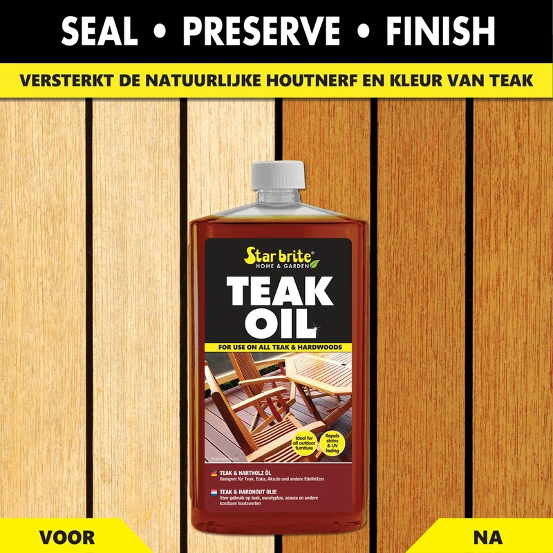 Star brite Teak & Hardhout Olie 500ml