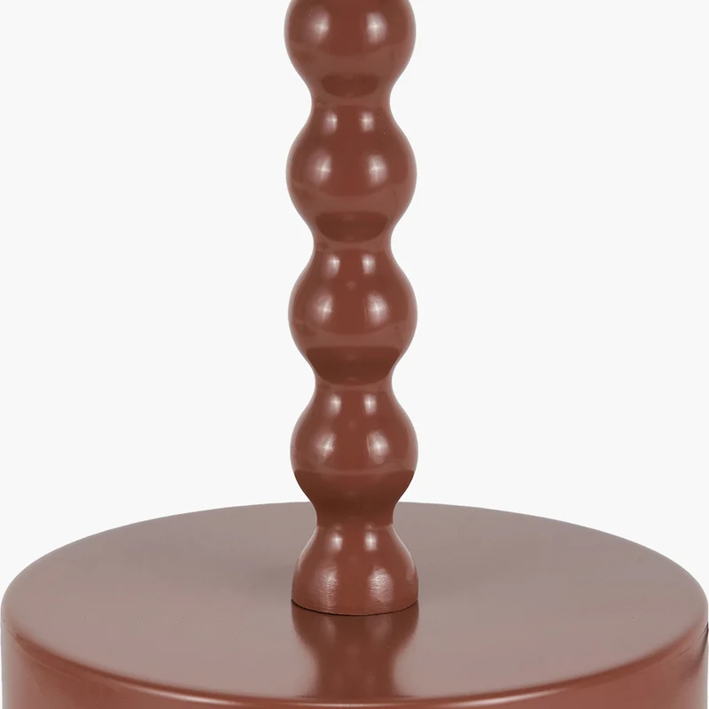 Sophia Terracotta Metal Bobble Table Lamp