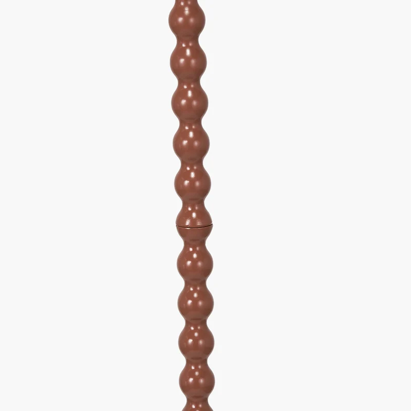 Sophia Terracotta Metal Bobble Floor Lamp