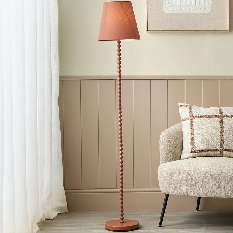 Sophia Terracotta Metal Bobble Floor Lamp