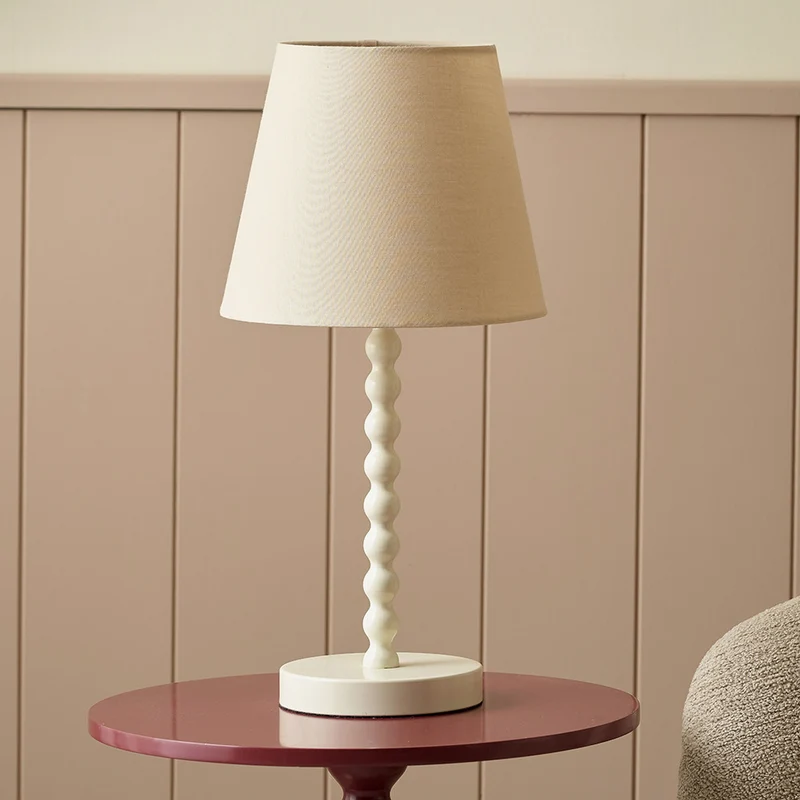 Sophia Putty Metal Bobble Table Lamp