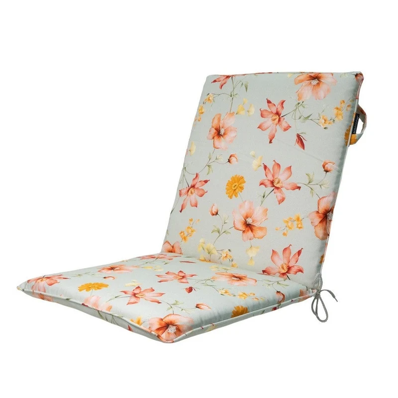 Madison stapelstoelkussen Florina orange 97x49 cm