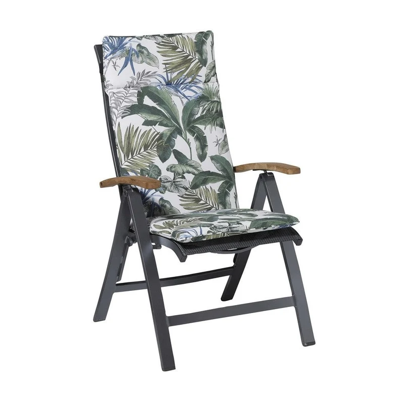 Madison universeel kussen hoge rug Outdoor bliss blue 120x50 cm