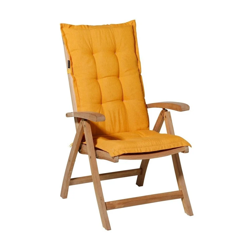 Madison stoelkussen lage rug Panama golden glow 105x50 cm