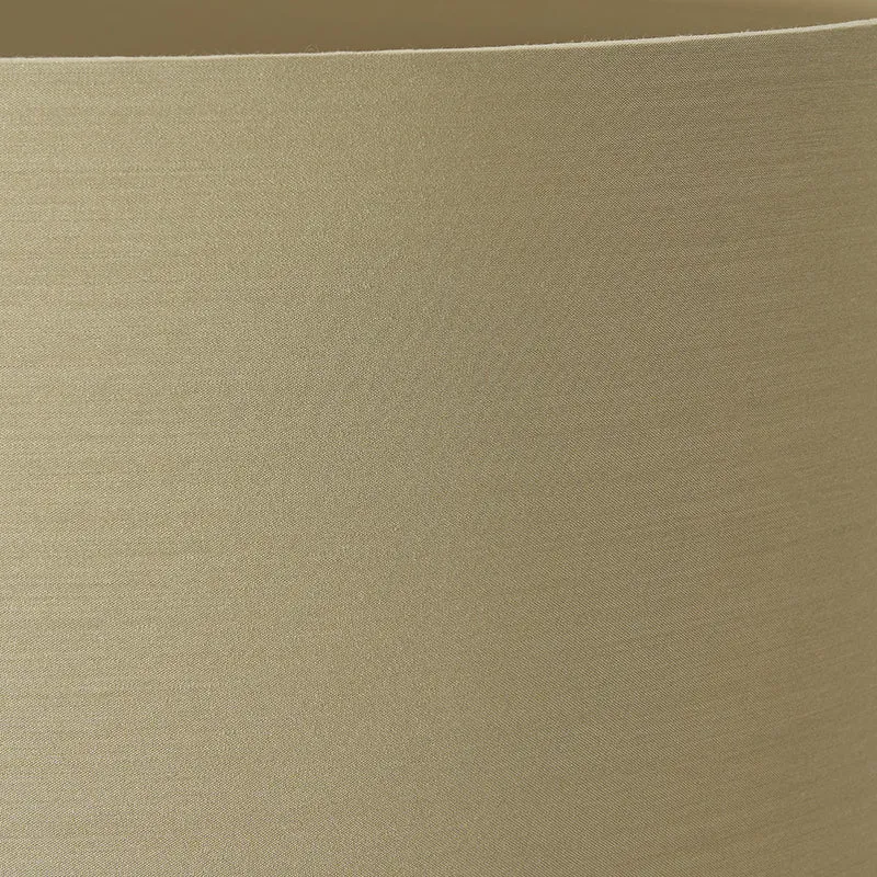 Serenity White Bobbled Ceramic Large Table Lamp Base with Harry 40cm Taupe Cotton Mix Cylinder Lampshade