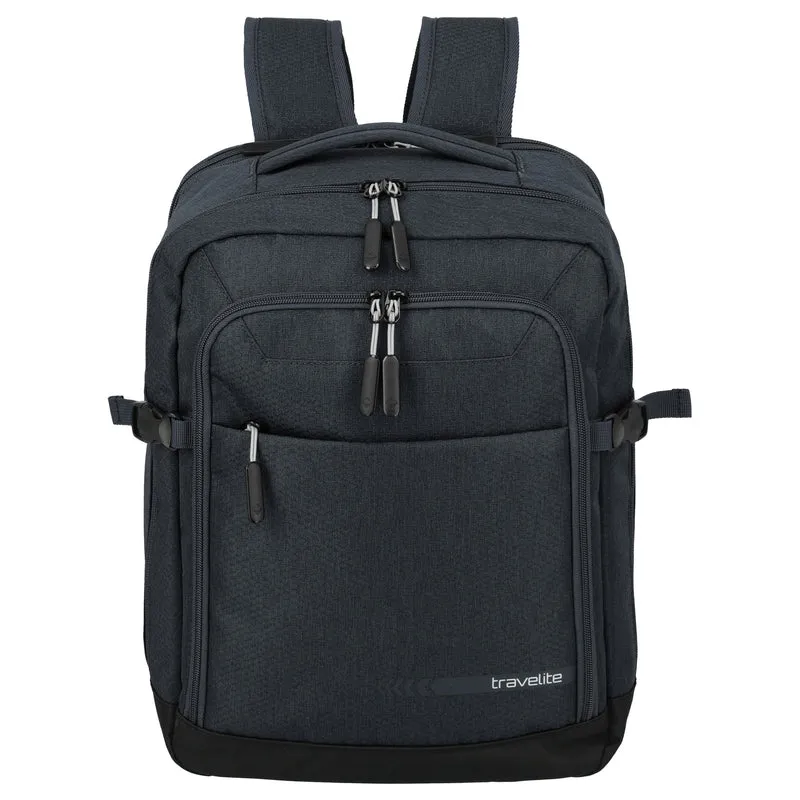 Travelite Kick Off - Mochila de cabina 40 cm, 29 l expandible (d'anthracite)