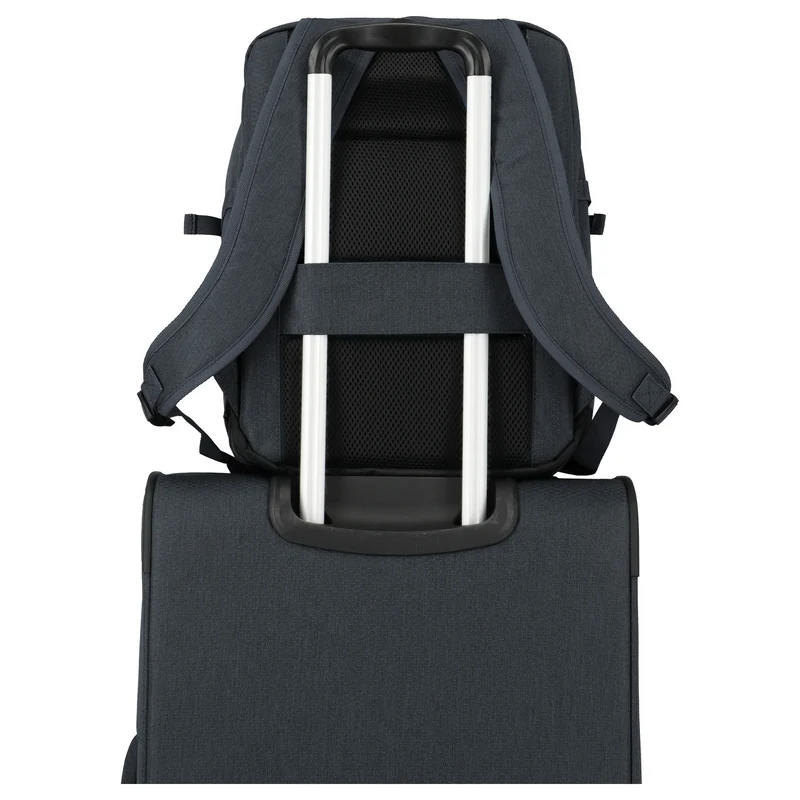 Travelite Kick Off - Mochila de cabina 40 cm, 29 l expandible (d'anthracite)