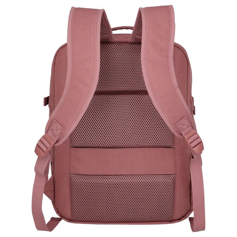 Travelite Kick Off - Mochila de cabina 40 cm, 29 l expandible (blush)