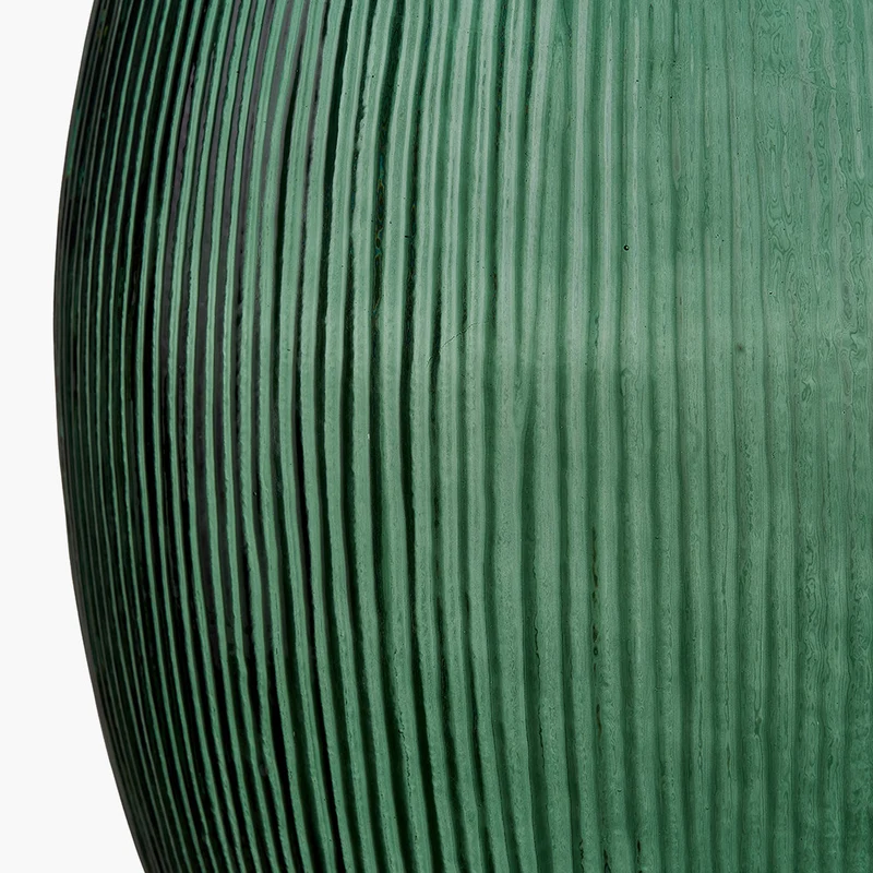 Sea Green Tall Recycled Glass Vase