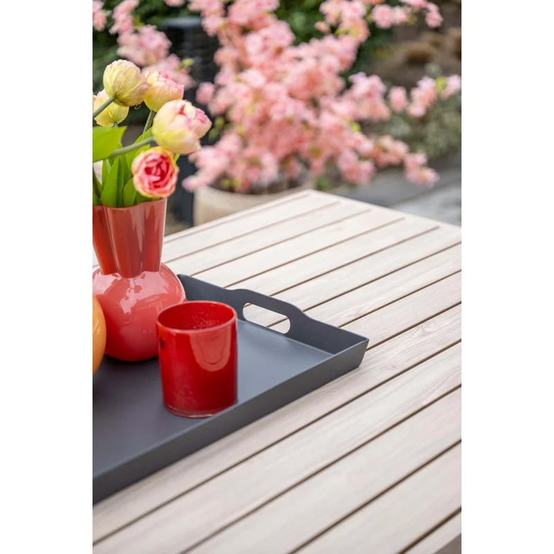 Garden Impressions Decala lounge-dining set 5-delig licht eikenlook sand desert sand