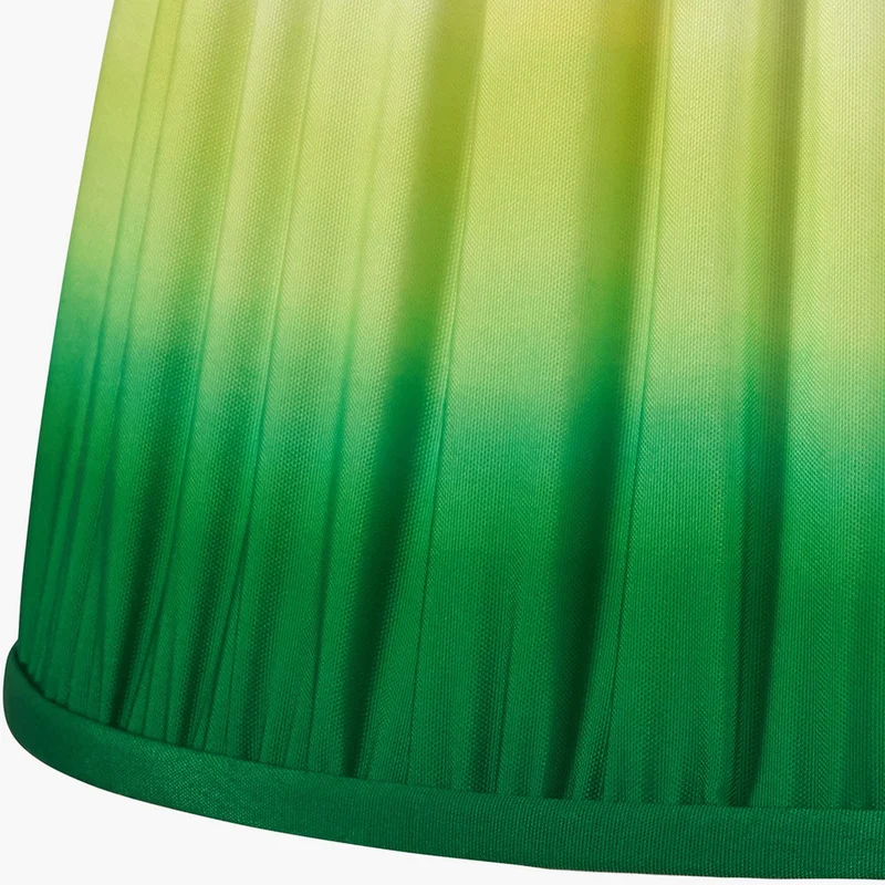 Savoie 40cm Pleated Shade Emerald