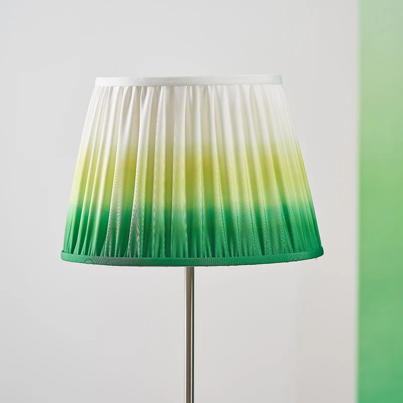 Savoie 40cm Pleated Shade Emerald