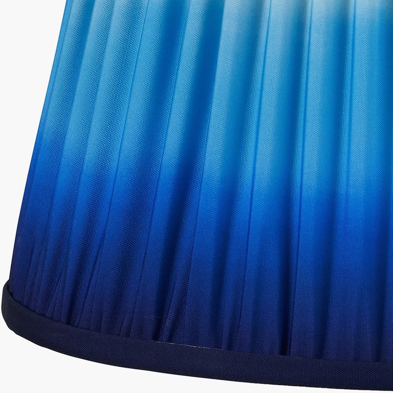 Savoie 35cm Pleated Shade Cobalt