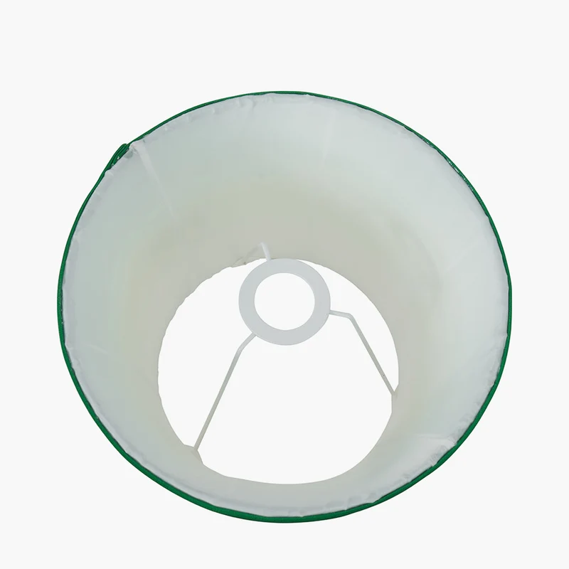 Savoie 25cm Pleated Shade Emerald