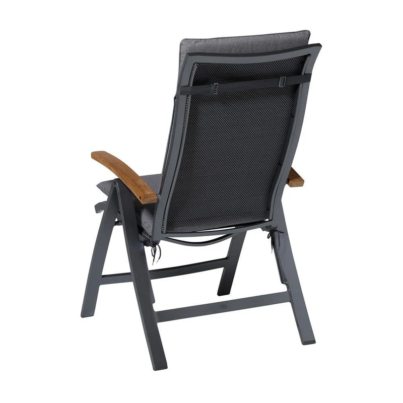 Madison universeel kussen hoge rug Outdoor Oxford grey 120x50 cm