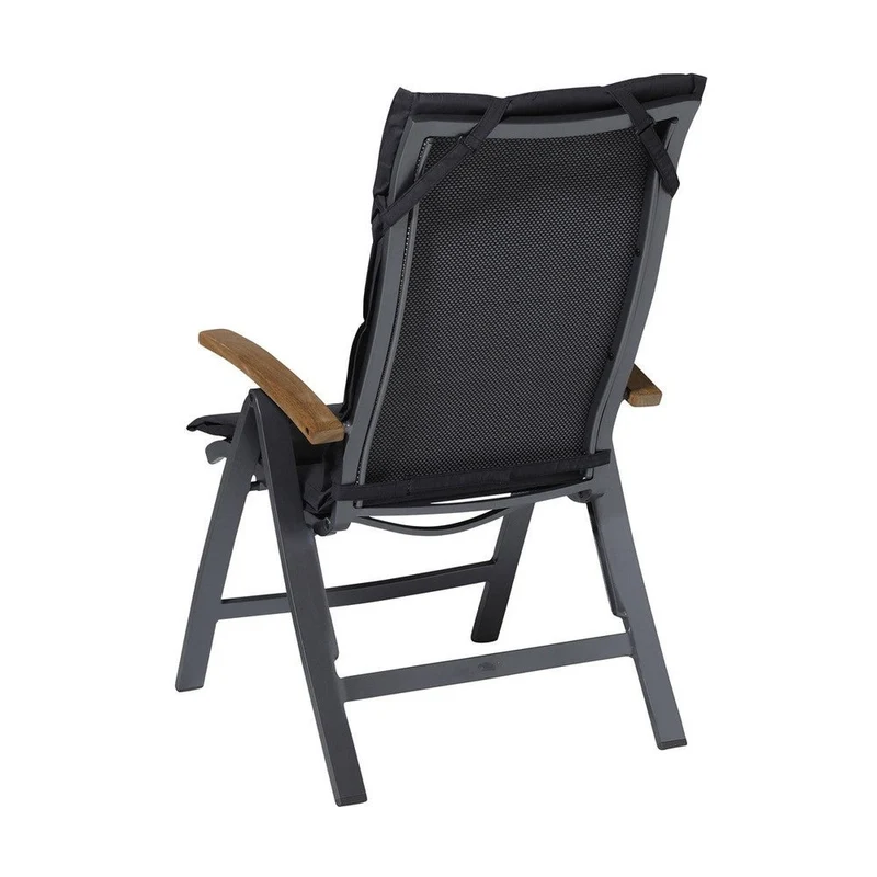Madison fiber de luxe kussen Basic black 125x50 cm