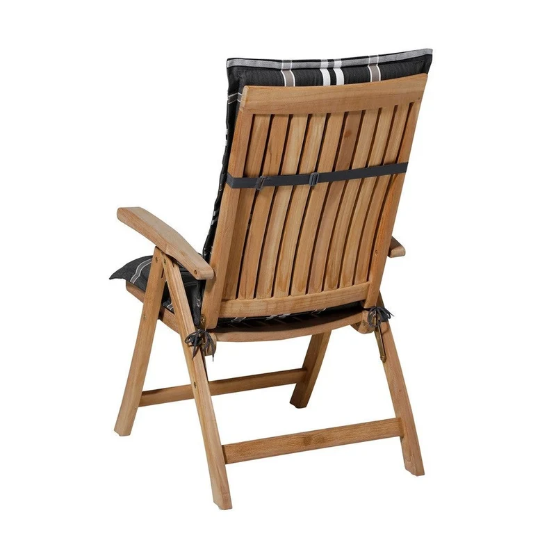 Madison stoelkussen hoge rug Outdoor Nils taupe 123x50 cm