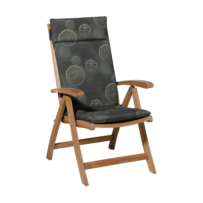 Madison universeel kussen hoge rug Circle green 120x50 cm