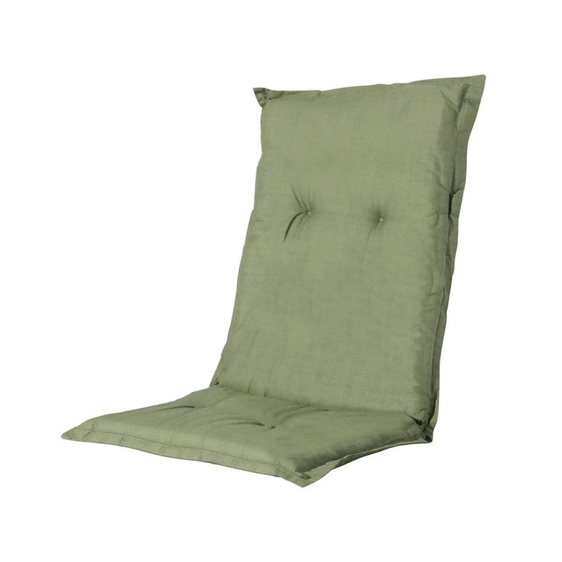 Madison stoelkussen lage rug Basic green 105x50 cm