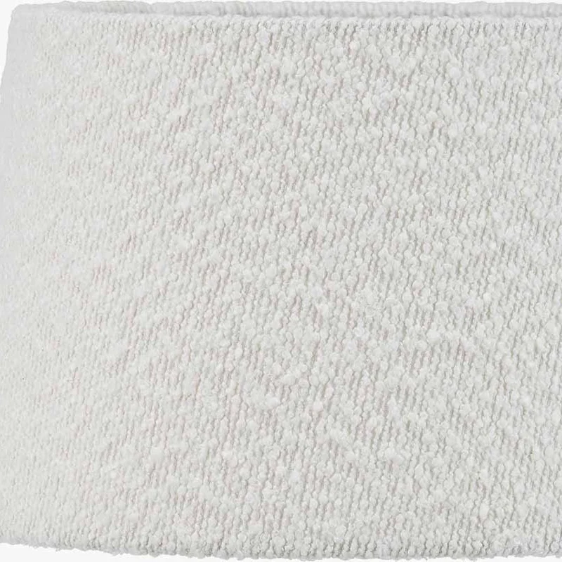 Martigues 30cm White Boucle Tapered Lampshade