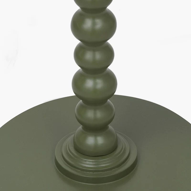Margot Olive Wood Bobble Side Table