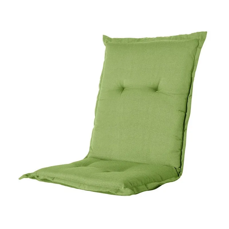 Madison stoelkussen lage rug Rib lime 105x50 cm