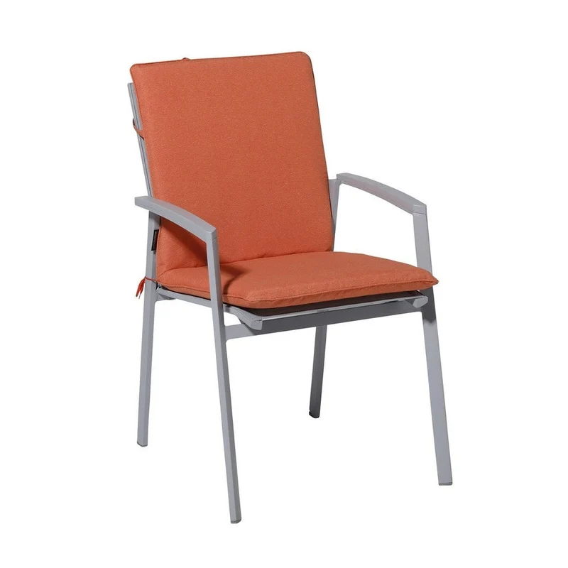 Madison stapelstoelkussen Panama flame orange 97x49 cm