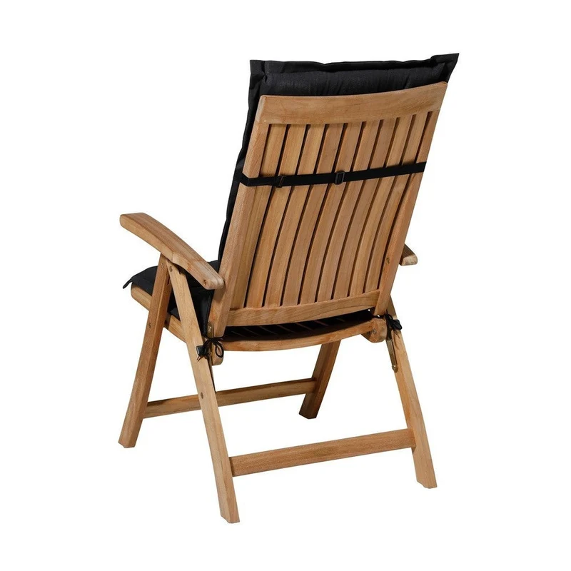 Madison stoelkussen lage rug Panama black 105x50 cm