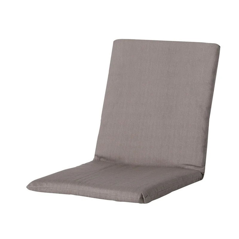 Madison stapelstoelkussen Basic taupe 97x49 cm