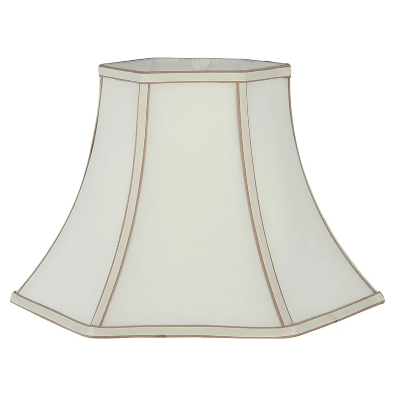 Lyla 30cm Cream Silk Mix Bowed Lampshade