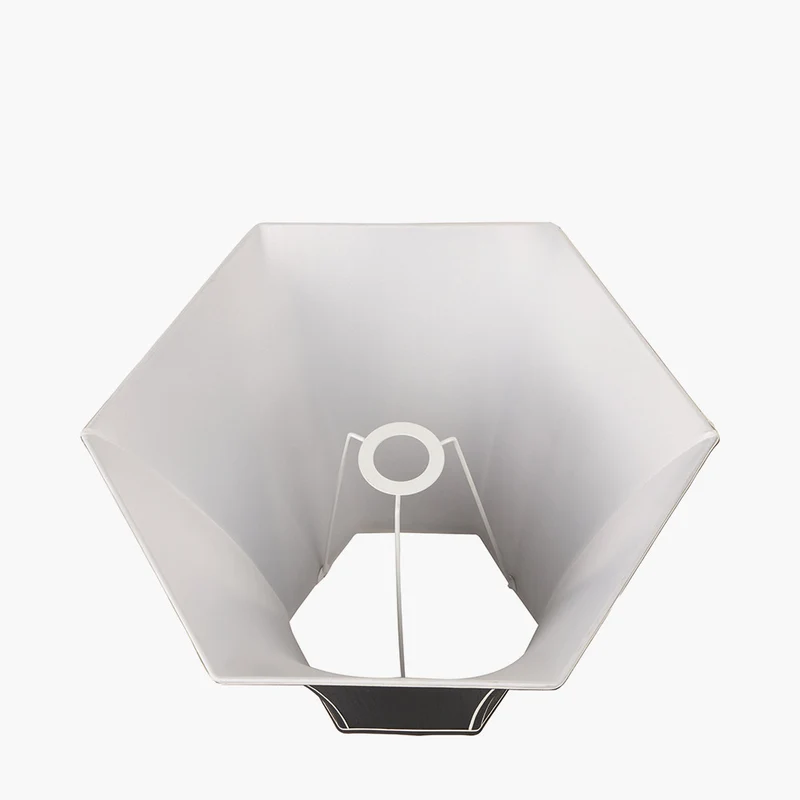 Lyla 30cm Black Silk Mix Bowed Lampshade