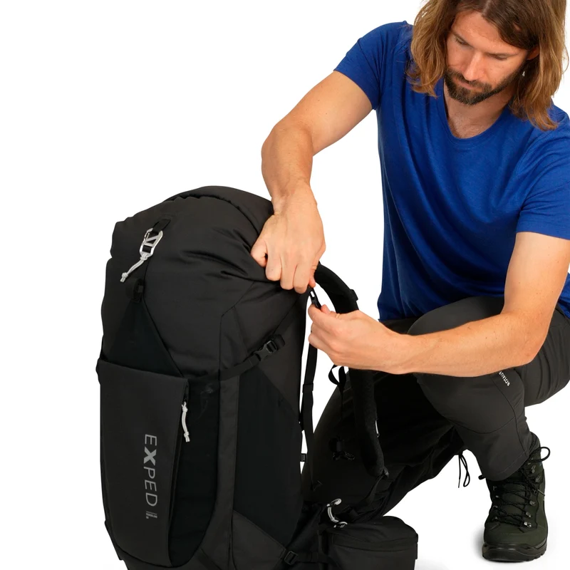 Exped Ridgeline 55 - Mochila de senderismo S/M 78 cm (black)